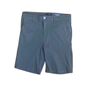 Women's Khaki Green Brushed Cotton  Shorts Size 31 ---